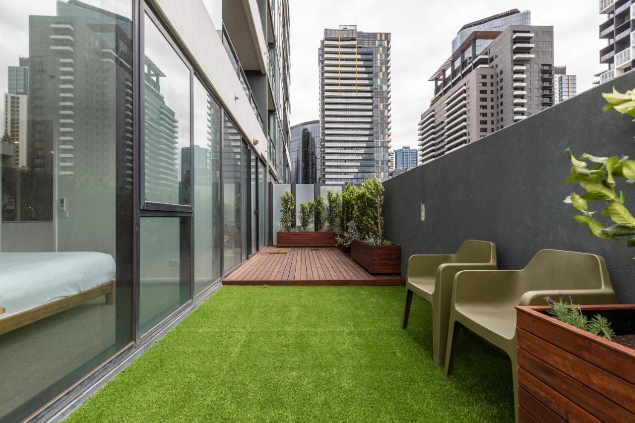 ☆Of Southbank☆Light Filled Apartment☆Huge Private Terrace With City Views☆Parking☆Pool☆Gym☆Wifi Melburne Exterior foto